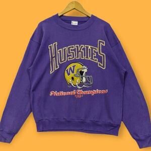 1991 Washington Huskies Washington Huskies Crewneck Sweatshirt